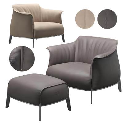 现代单人沙发-27